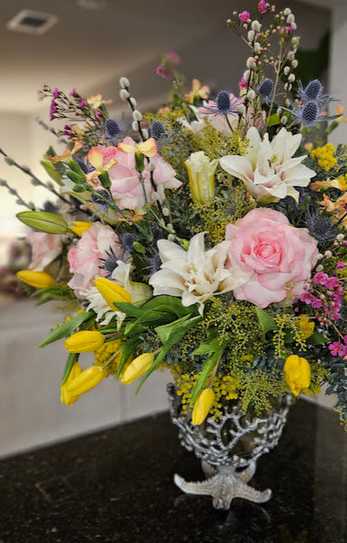 Roses Tulips and Thistle